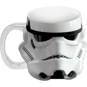 imageStar Wars Storm Trooper Sculpted Ceramic Mug 18Fl oz