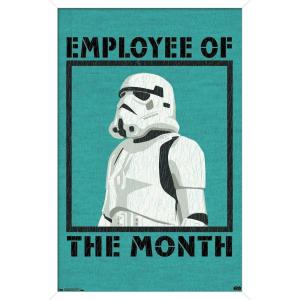 imageTrends International Star Wars Saga  Employee Of The Month Wall Poster 22375quot x 34quot Premium Unframed VersionWhite Framed Version
