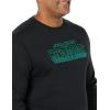 imageAmazon Essentials Disney  Marvel  Star Wars Mens Fleece Crewneck SweatshirtStar Wars Mando Logo