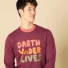 imageAmazon Essentials Disney  Marvel  Star Wars Mens Fleece Crewneck SweatshirtStar Wars Vader Lives