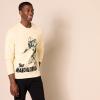 imageAmazon Essentials Disney  Marvel  Star Wars Mens LongSleeve TShirts Pack of 2Light Yellow Star Wars MandoNavy Star Wars