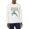 imageAmazon Essentials Disney  Marvel  Star Wars Mens LongSleeve TShirts Pack of 2Marvel Comic LogoMarvel Black Panther