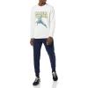 imageAmazon Essentials Disney  Marvel  Star Wars Mens LongSleeve TShirts Pack of 2Marvel Comic LogoMarvel Black Panther