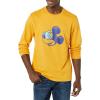 imageAmazon Essentials Disney  Marvel  Star Wars Mens LongSleeve TShirts Pack of 2Mickey and Goofy