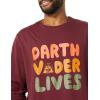 imageAmazon Essentials Disney  Marvel  Star Wars Mens LongSleeve TShirts Pack of 2Star Wars Vader