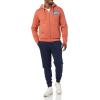 imageAmazon Essentials Disney  Marvel  Star Wars Mens SherpaLined FullZip Hoodie SweatshirtsMarvel Comic Logo