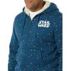imageAmazon Essentials Disney  Marvel  Star Wars Mens SherpaLined FullZip Hoodie SweatshirtsStar Wars Logo Ships