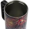 imageBioworld Star Wars Mandalorian Mythosaur Skull Bounty Hunter Logo 40 Oz Silver Stainless Steel TumblerAmericana Fireworks