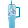 imageBioworld Star Wars Mandalorian Mythosaur Skull Bounty Hunter Logo 40 Oz Silver Stainless Steel TumblerCinnamoroll Unicorn Balloon