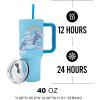 imageBioworld Star Wars Mandalorian Mythosaur Skull Bounty Hunter Logo 40 Oz Silver Stainless Steel TumblerCinnamoroll Unicorn Balloon