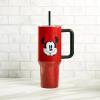 imageBioworld Star Wars Mandalorian Mythosaur Skull Bounty Hunter Logo 40 Oz Silver Stainless Steel TumblerDisney Classic Minnie Red