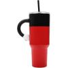imageBioworld Star Wars Mandalorian Mythosaur Skull Bounty Hunter Logo 40 Oz Silver Stainless Steel TumblerDisney Mickey Mouse Red
