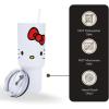 imageBioworld Star Wars Mandalorian Mythosaur Skull Bounty Hunter Logo 40 Oz Silver Stainless Steel TumblerHello Kitty Face