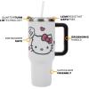 imageBioworld Star Wars Mandalorian Mythosaur Skull Bounty Hunter Logo 40 Oz Silver Stainless Steel TumblerHello Kitty RhinestoneCoated