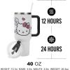 imageBioworld Star Wars Mandalorian Mythosaur Skull Bounty Hunter Logo 40 Oz Silver Stainless Steel TumblerHello Kitty RhinestoneCoated