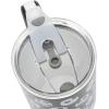 imageBioworld Star Wars Mandalorian Mythosaur Skull Bounty Hunter Logo 40 Oz Silver Stainless Steel TumblerJack Skellington