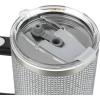 imageBioworld Star Wars Mandalorian Mythosaur Skull Bounty Hunter Logo 40 Oz Silver Stainless Steel TumblerRhinestone Silver