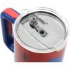 imageBioworld Star Wars Mandalorian Mythosaur Skull Bounty Hunter Logo 40 Oz Silver Stainless Steel TumblerSpiderMan Costume Blue