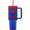 imageBioworld Star Wars Mandalorian Mythosaur Skull Bounty Hunter Logo 40 Oz Silver Stainless Steel TumblerSpiderMan Costume Blue