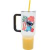 imageBioworld Star Wars Mandalorian Mythosaur Skull Bounty Hunter Logo 40 Oz Silver Stainless Steel TumblerStitch Holding Guitar