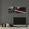 imageDisney Star Wars Death Star Gallery Wrapped Canvas Wall Decor  Detailed Death Star Wall Art for Man Cave or Movie RoomDark Gray