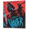 imageDisney Star Wars Death Star Gallery Wrapped Canvas Wall Decor  Detailed Death Star Wall Art for Man Cave or Movie RoomRedBlue