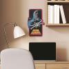 imageDisney Star Wars Droids Escape from Tattooine Embossed Metal Sign  Retro R2D2 and C3PO Wall Sign for HomeBlack