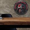 imageDisney Star Wars Droids Escape from Tattooine Embossed Metal Sign  Retro R2D2 and C3PO Wall Sign for HomeBlackRed