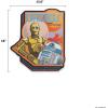 imageDisney Star Wars Droids Escape from Tattooine Embossed Metal Sign  Retro R2D2 and C3PO Wall Sign for HomeOrange