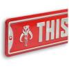 imageDisney Star Wars Droids Escape from Tattooine Embossed Metal Sign  Retro R2D2 and C3PO Wall Sign for HomeRed