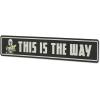 imageDisney Star Wars Droids Escape from Tattooine Embossed Metal Sign  Retro R2D2 and C3PO Wall Sign for HomeSilver