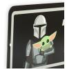 imageDisney Star Wars Droids Escape from Tattooine Embossed Metal Sign  Retro R2D2 and C3PO Wall Sign for HomeSilver