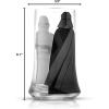 imageJoyJolt Star Wars Merchandise Beware The Darkside Darth Vader Crystal Highball Glasses Set of 2 185oz Star Wars Glass Tumbler Juice Water Glasses Mixed Drink Glasses High Baller Glasses