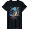 imageStar Wars A New Hope Faded Vintage Retro Poster Disney TShirtBlack