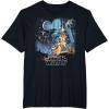imageStar Wars A New Hope Faded Vintage Retro Poster Disney TShirtBlack