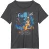 imageStar Wars A New Hope Faded Vintage Retro Poster Disney TShirtDark Heather Grey