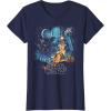 imageStar Wars A New Hope Faded Vintage Retro Poster Disney TShirtNavy Blue