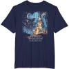 imageStar Wars A New Hope Faded Vintage Retro Poster Disney TShirtNavy Blue