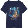imageStar Wars A New Hope Faded Vintage Retro Poster Disney TShirtNavy Blue