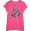 imageStar Wars A New Hope Faded Vintage Retro Poster Disney TShirtPink Heather