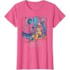 imageStar Wars A New Hope Faded Vintage Retro Poster Disney TShirtPink Heather
