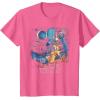 imageStar Wars A New Hope Faded Vintage Retro Poster Disney TShirtPink Heather