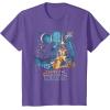 imageStar Wars A New Hope Faded Vintage Retro Poster Disney TShirtPurple Heather