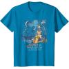 imageStar Wars A New Hope Faded Vintage Retro Poster Disney TShirtSapphire Blue