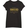 imageStar Wars Best Maestro in the Galaxy Teacher Gift Spanish TShirtBlack