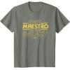 imageStar Wars Best Maestro in the Galaxy Teacher Gift Spanish TShirtOlive Heather