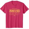 imageStar Wars Best Maestro in the Galaxy Teacher Gift Spanish TShirtRed Heather