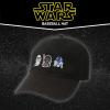 imageStar Wars Dad Hat Darth Vader R2d2 and Stormtrooper Cotton Adult Baseball Cap with Curved Brim Black Pixels 22 One Size