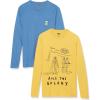imageAmazon Essentials Disney  Marvel  Star Wars Mens LongSleeve TShirts Pack of 2Star Wars Troopers
