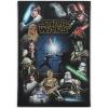 imageDisney Star Wars Death Star Gallery Wrapped Canvas Wall Decor  Detailed Death Star Wall Art for Man Cave or Movie RoomBlackBlue